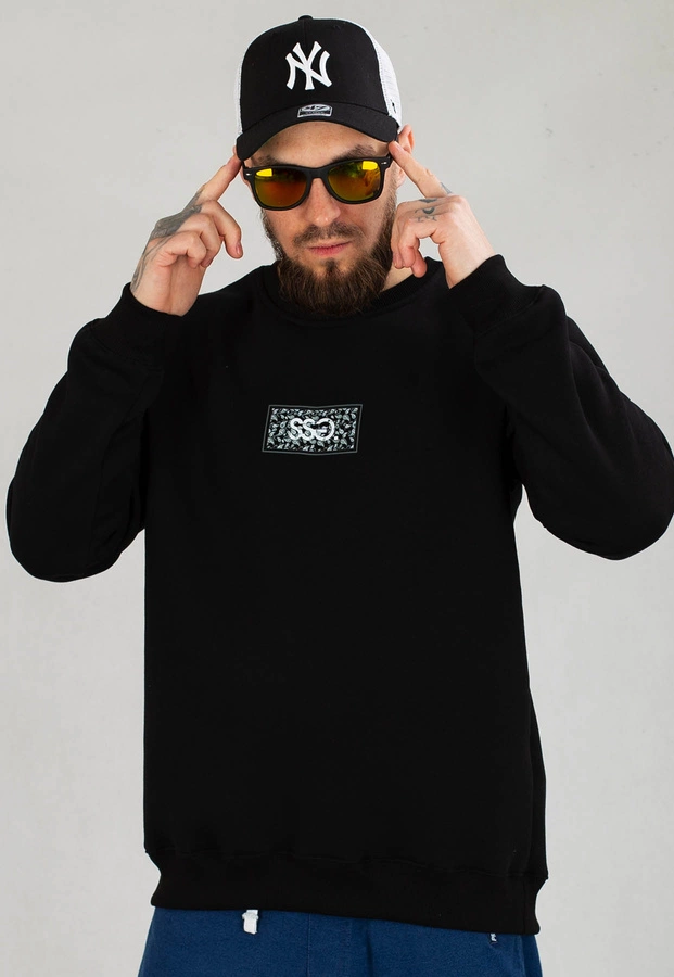 Bluza SSG Small Paisley czarna