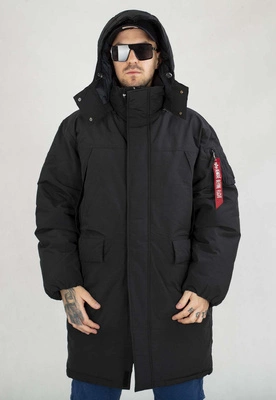 Kurtka Alpha Industries Zimowa Puffer Alpha Puffer Parka 148124 czarna