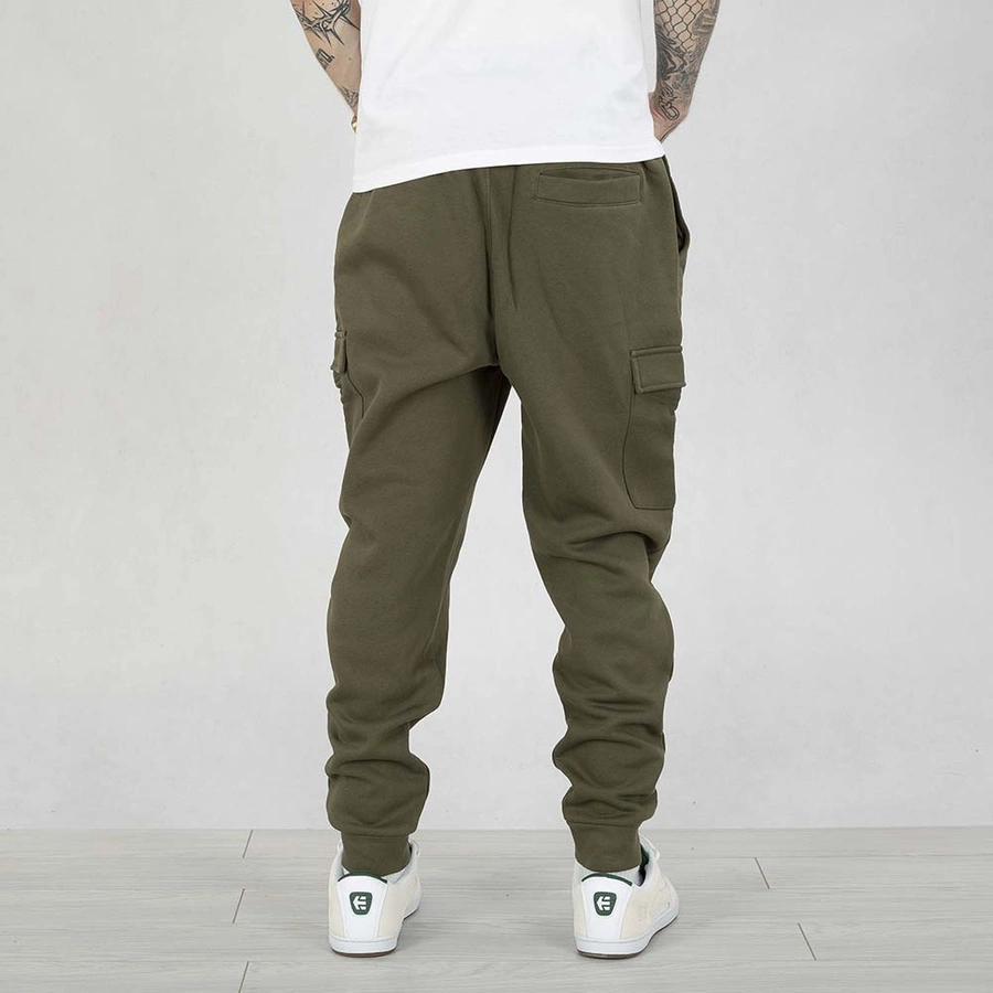 Dresy SikSilk Essentials Cargo Joggers SS-24866 khaki