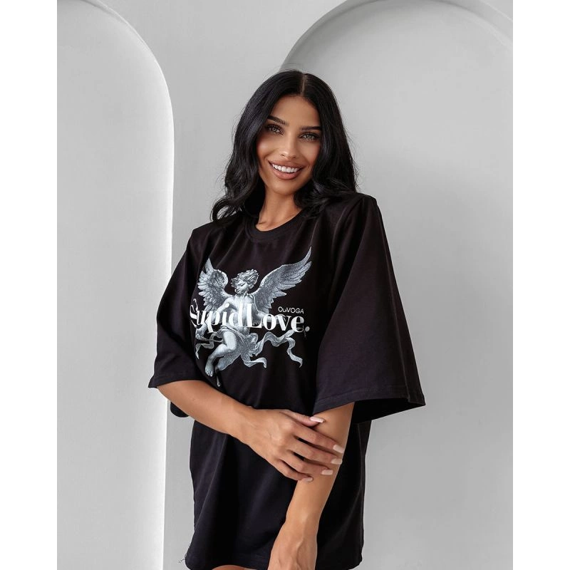 T-Shirt Olavoga Forest Moss czarny