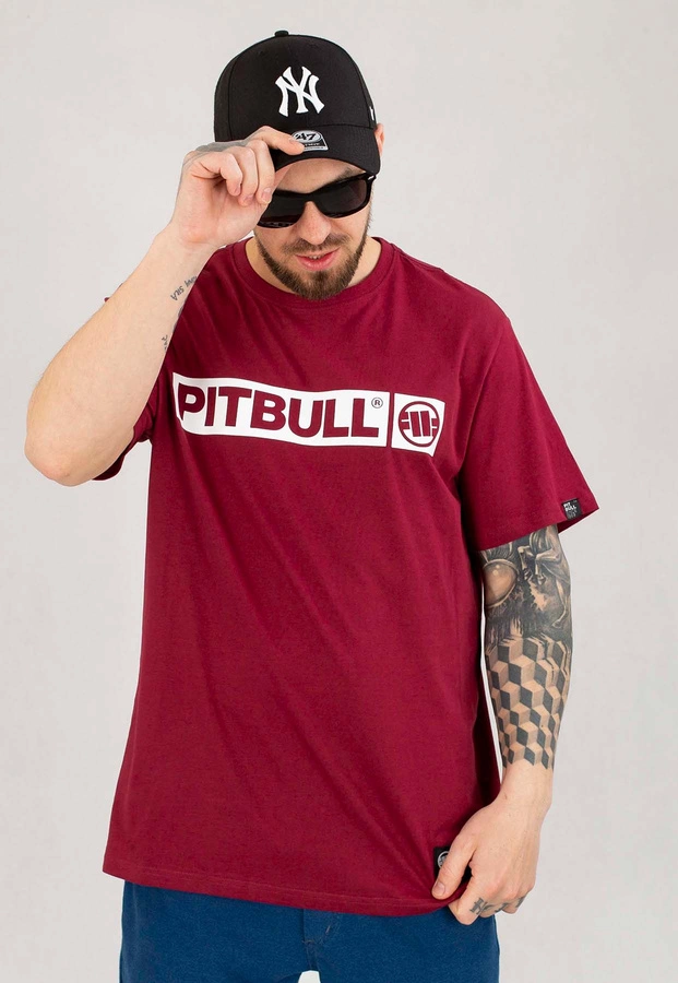 T-shirt Pit Bull Hilltop 170 bordowy