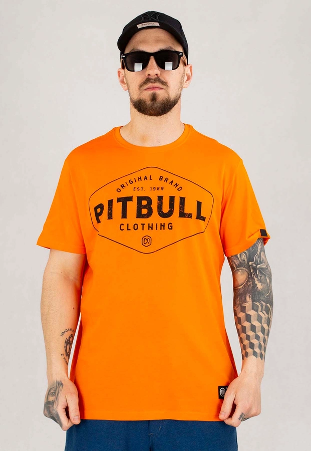 T-shirt Pit Bull Ultra Light Pitbull Co. pomarańczowy