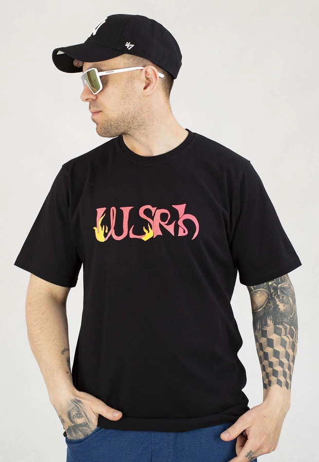 T-shirt WSRH Ghettoblaster czarny