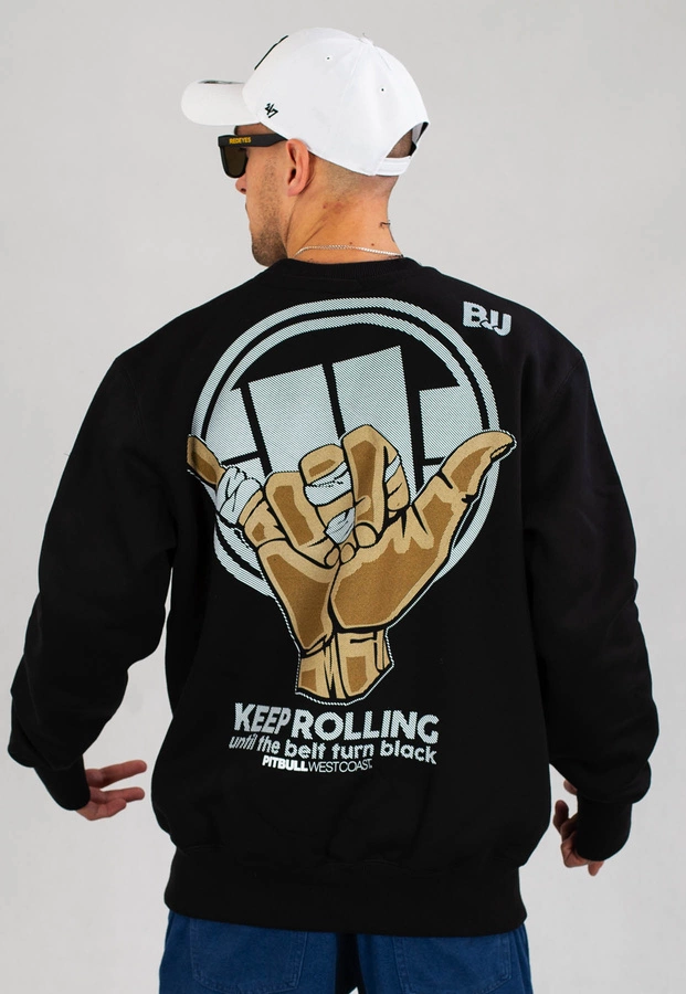 Bluza Pit Bull Bez Kaptura Keep Rolling czarna