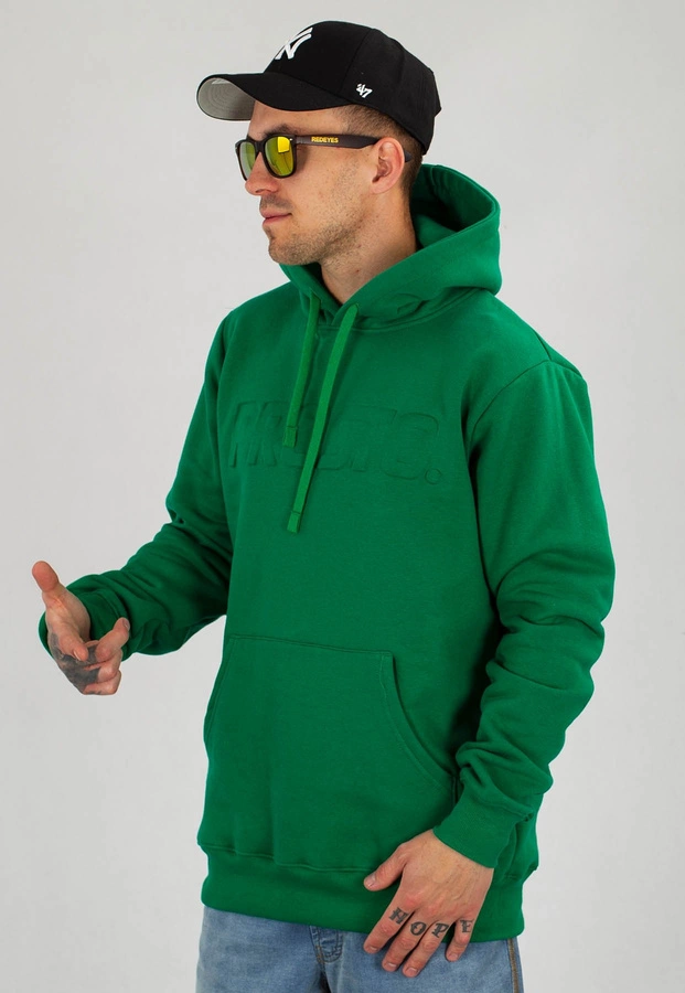 Bluza Prosto Crazy ciemno zielona