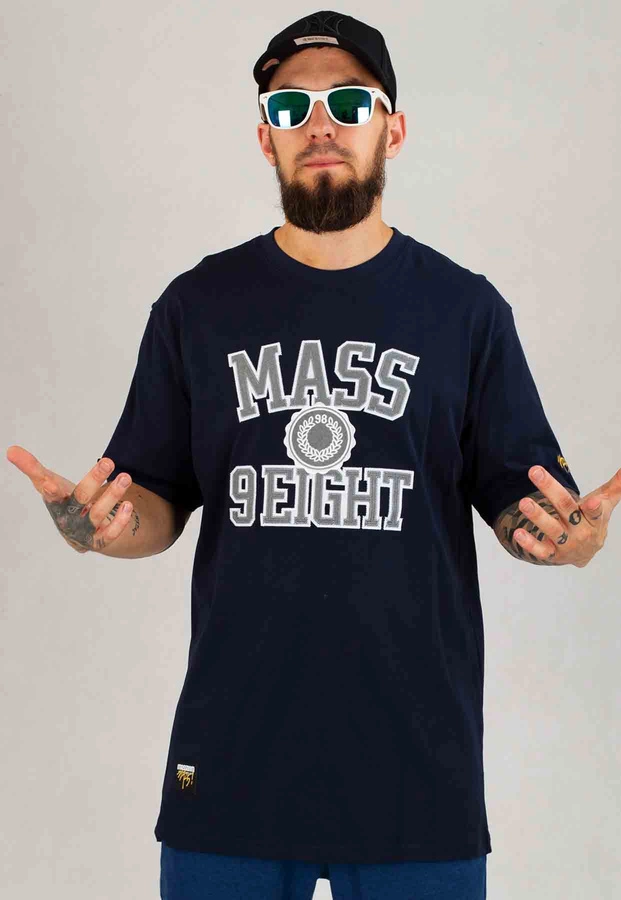 T-shirt Mass Athletic granatowy