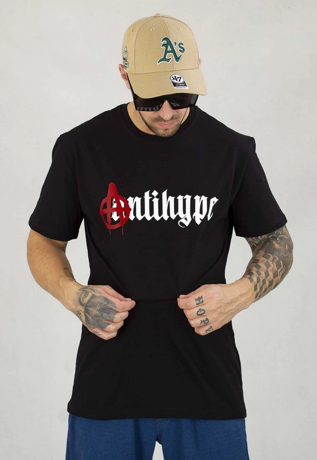 T-shirt Antihype Antihype czarny