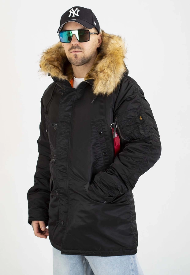 Kurtka Alpha Industries Zimowa N3B VF 59 103141 czarna