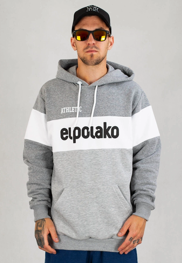 Bluza El Polako Athletico ciemno szara