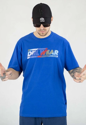 T-shirt Diil Line Wear chabrowy