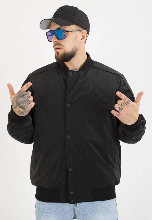 Kurtka Pit Bull Przejściowa Manolito Baseball black black