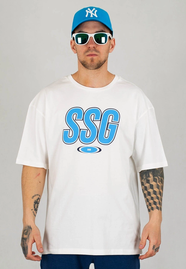 T-Shirt SSG Baggy SSG Double biały