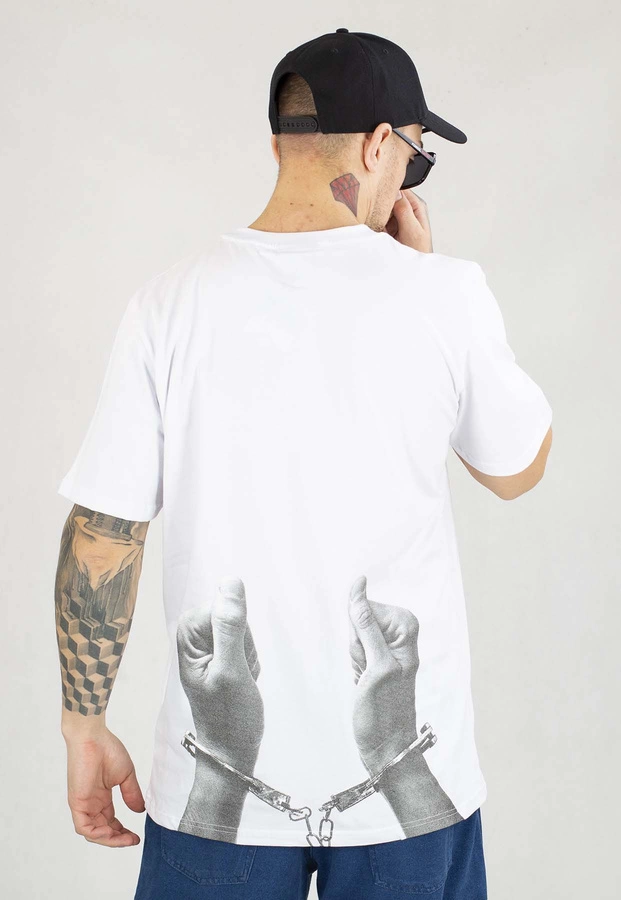 T-shirt Chada Handcuff DS biały