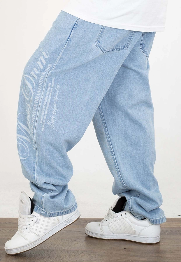 Spodnie Mass Jeans Baggy Fit Authentic light blue