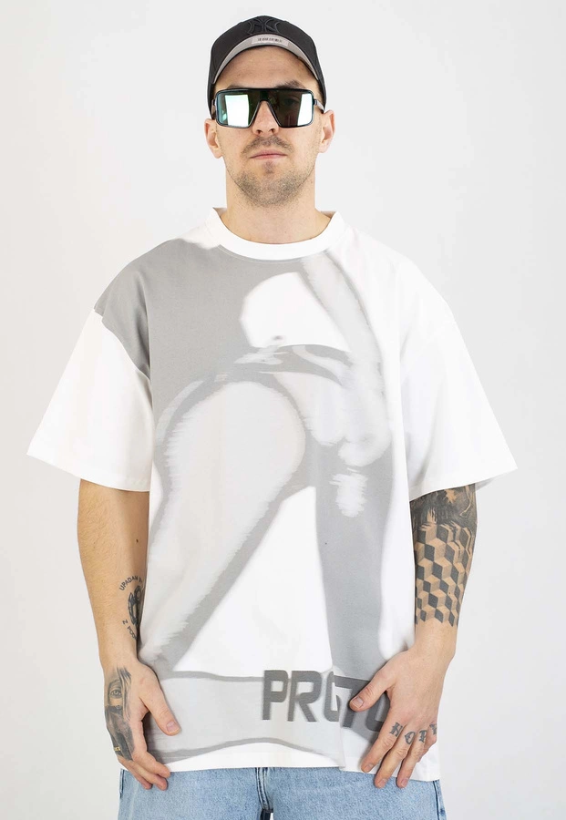 T-shirt Prosto NSFW off white