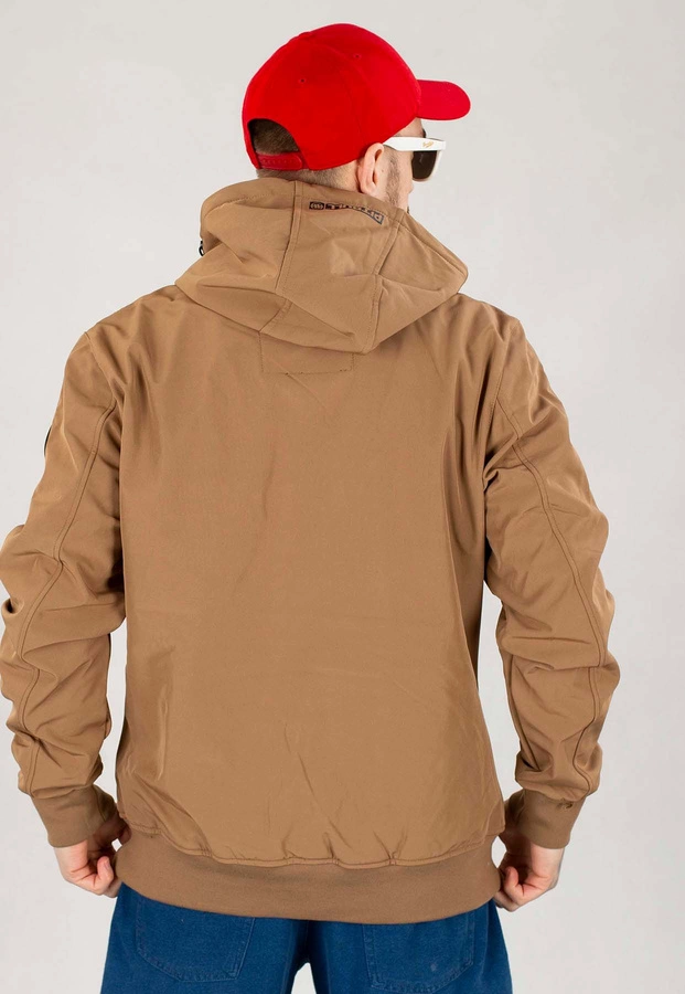 Kurtka Pit Bull Softshell Midway II jasno brązowa