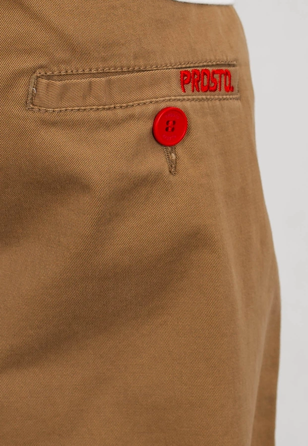 Spodnie Prosto Chino Jogger Call camel