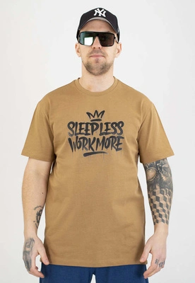 T-shirt Motive Work cappucino