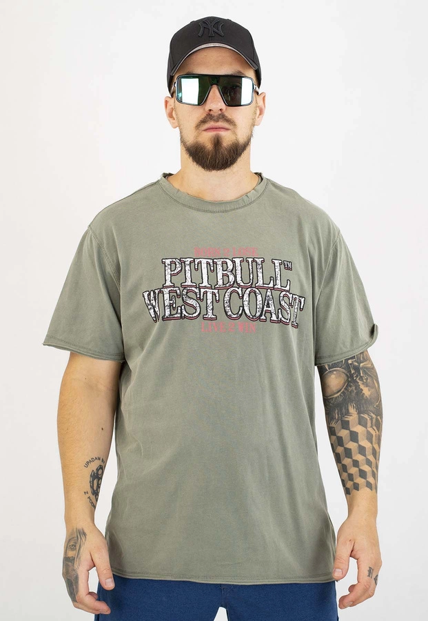 T-shirt Pit Bull Ace Of Spades II 190 muted green