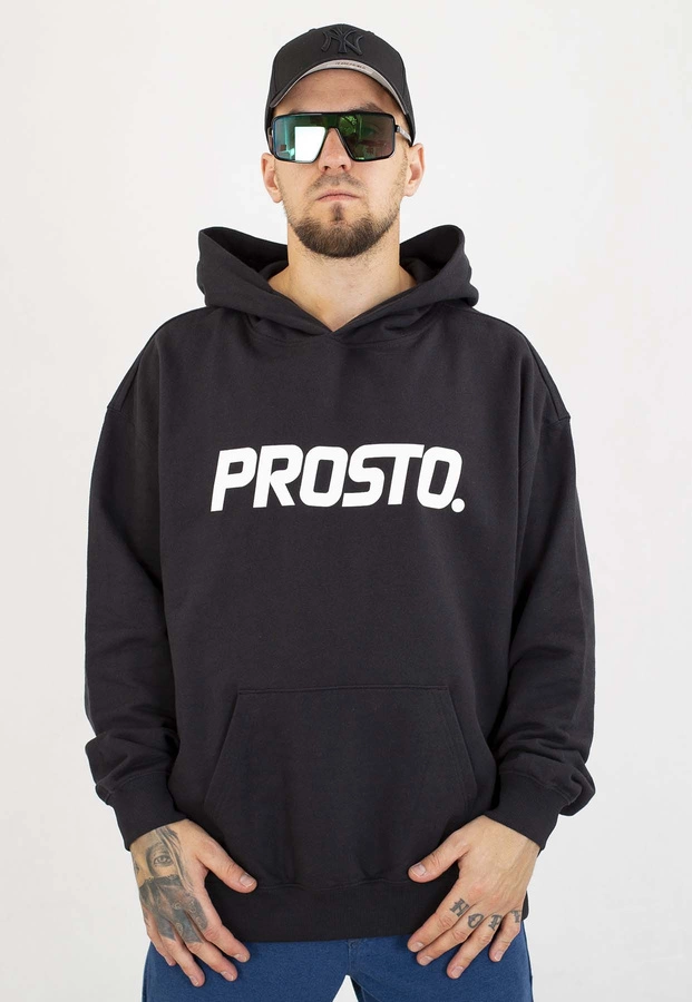 Bluza Prosto Z kapturem Big Log czarna