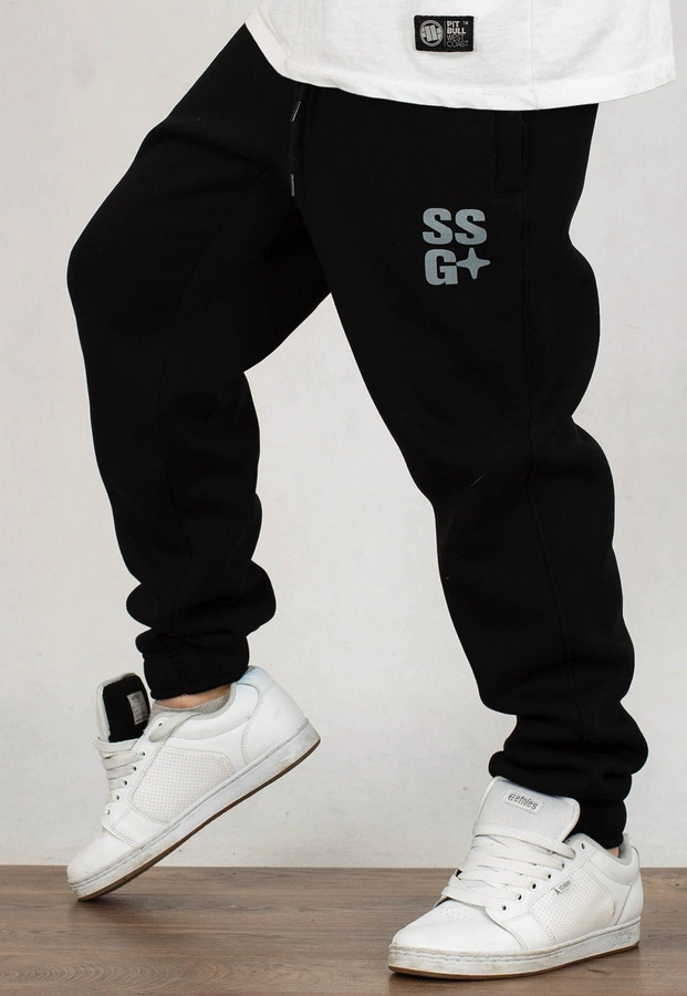 Dresy SSG Slim SSG Star czarno grafitowe