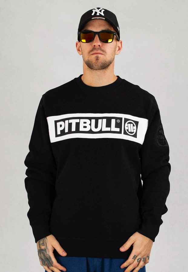 Bluza Pit Bull Bez Kaptura Sherwood czarna