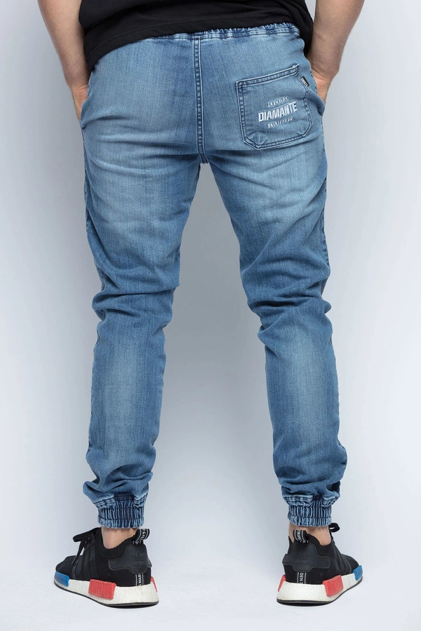 Spodnie Diamante Wear Jogger Unisex RM jasny jeans wyprany