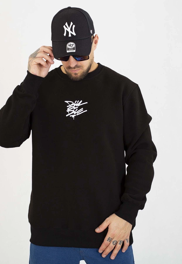 Bluza Diil Bez Kaptura Die czarna