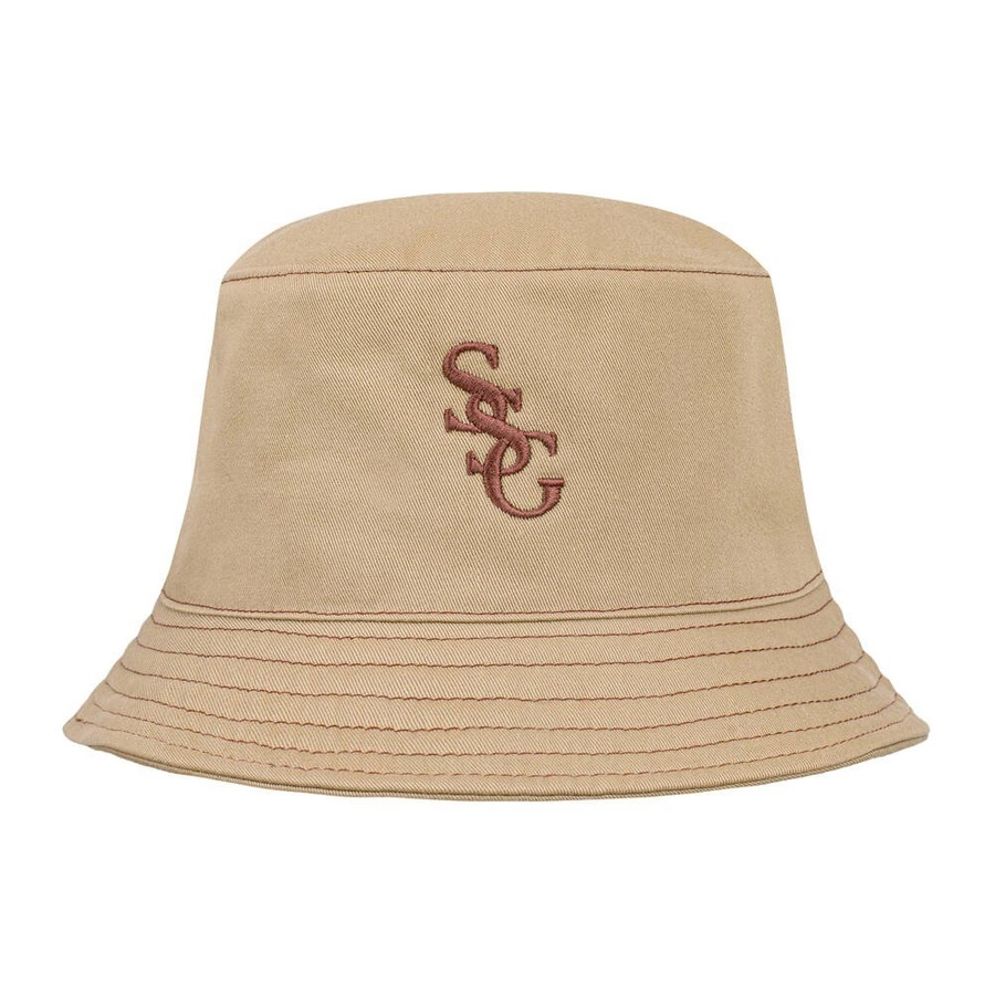 Smoke Story CONTRAST Bucket Hat Beżowy