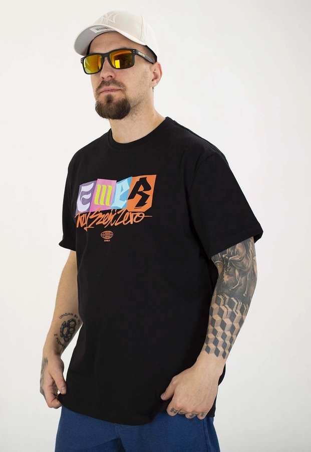 T-shirt 360CLTH Emer czarny