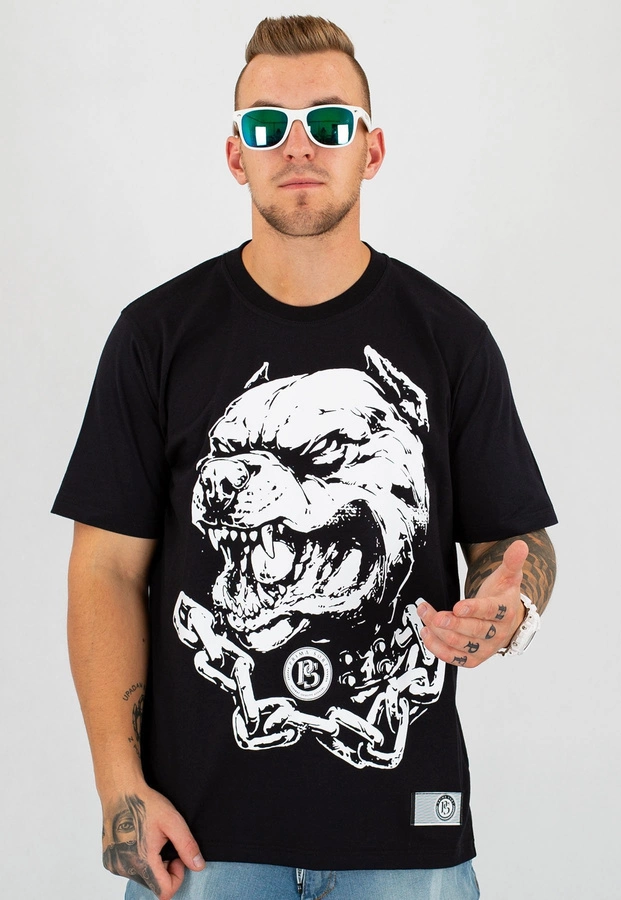 T-shirt Prima Sort Pitbull czarny
