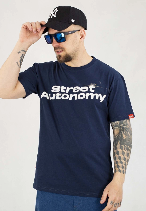 T-shirt Street Autonomy Force niebieski