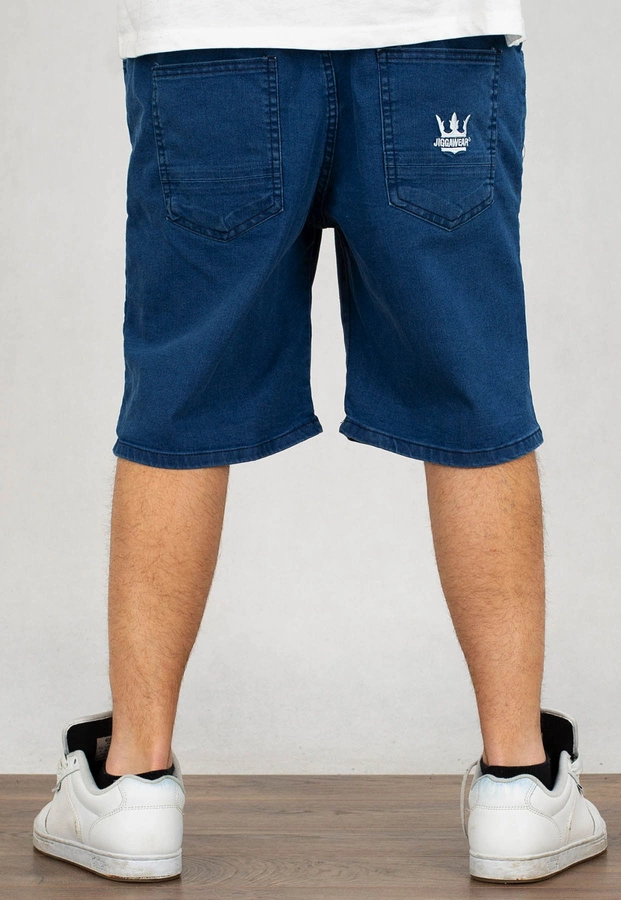 Spodenki Jigga Wear Crown Simple blue