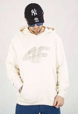 Bluza 4F Z Kapturem M1585 kremowa