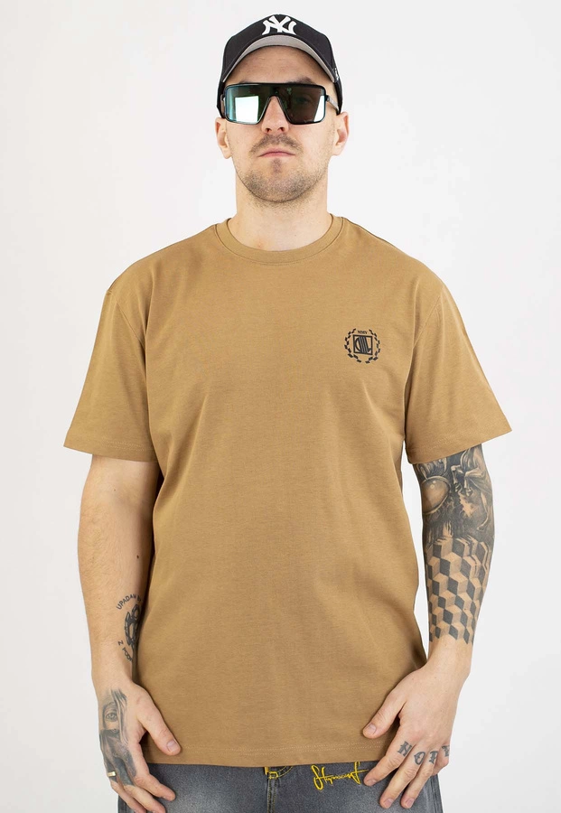 T-shirt Diil Laur Small jasno brązowy