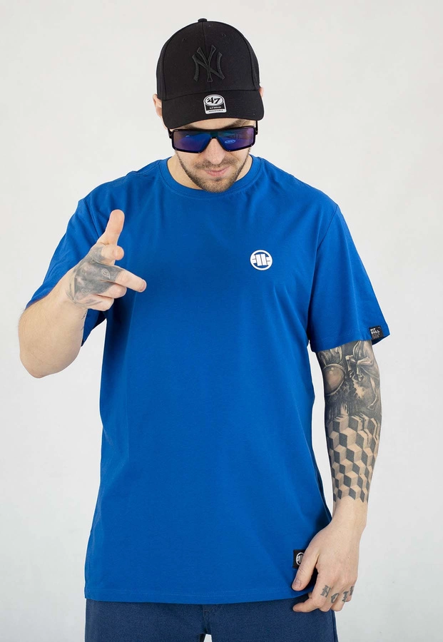 T-shirt Pit Bull Small Logo 170 royal blue