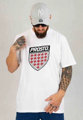 T-shirt Prosto Tripad biały