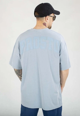 T-shirt Prosto Baggy Zont jasno niebieski