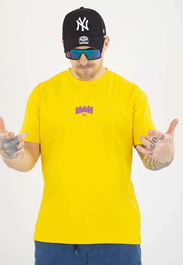 T-shirt Chada Proceder Kastet Mini żółty