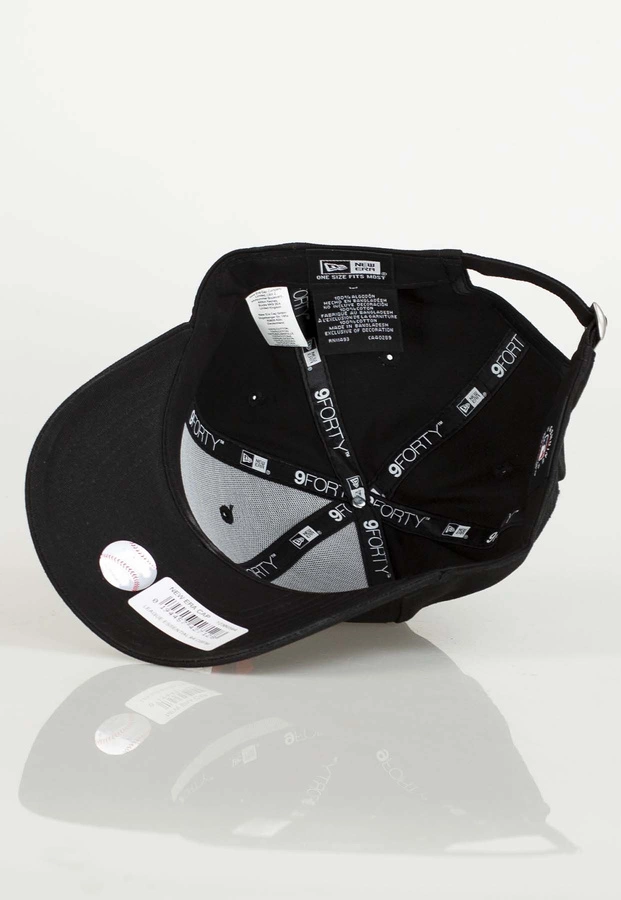 Czapka Full Cap New Era League Essential 9FORTY® New York Yankess 12380594 czarno czerwona