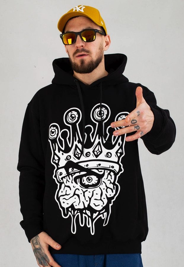 Bluza Brain Dead Familia King czarna