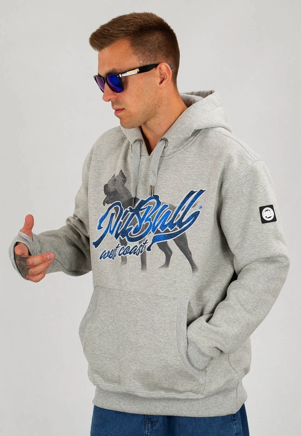 Bluza Pit Bull Red Nose II szara