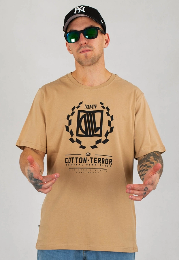 T-shirt Diil Racter beżowy
