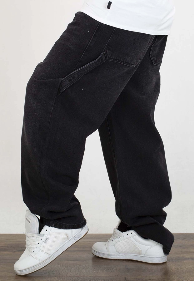 Spodnie I8 Denim BAG94 Baggy black