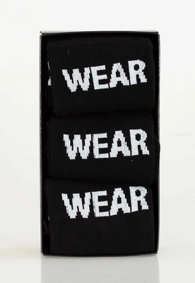 Skiety Jigga Wear Classic Name Crew 3Pak czarne