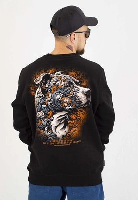 Bluza Pit Bull Bez Kaptura Tattoo czarna