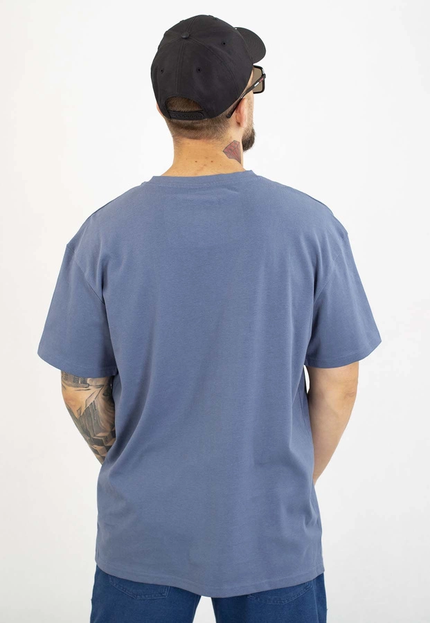 T-shirt Lucky Dice Baggy LD Classic ciemno niebieski
