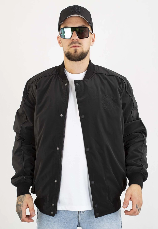 Kurtka Pit Bull Przejściowa Manolito Baseball black black