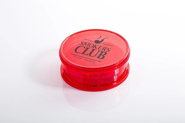 Grinder Diamante Wear 2-częściowy 'Smokers Club' czerwony