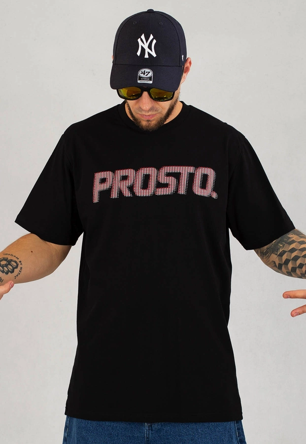 T-shirt Prosto Squarez czarny